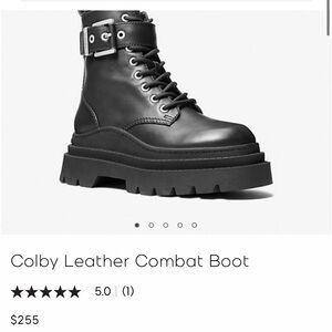 Michael Kors Colby leather boots